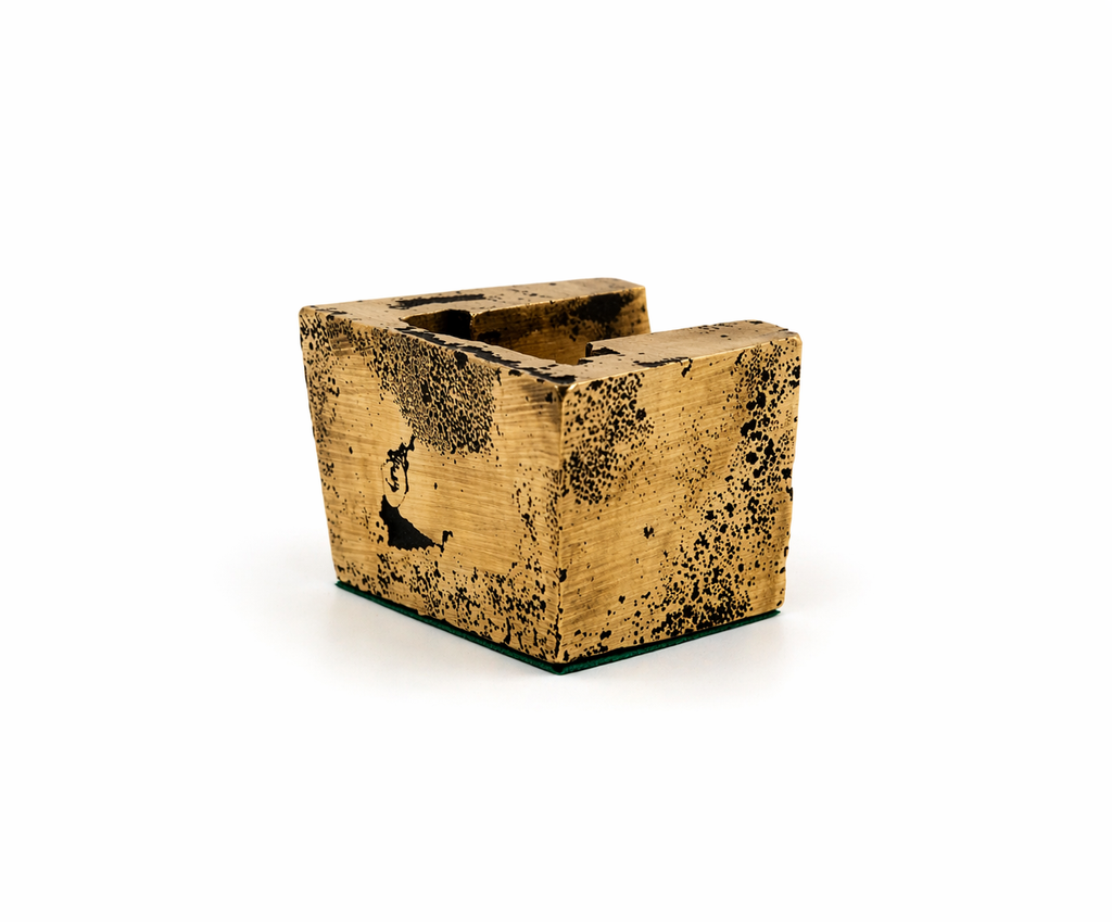 Brass Paperweight Bearing Housing