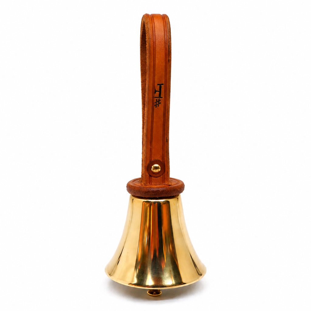 Small Leather Handbell - Tuned F#