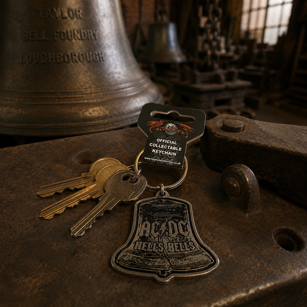 AC/DC "Hells Bells" Die-Cast Bell Keyring
