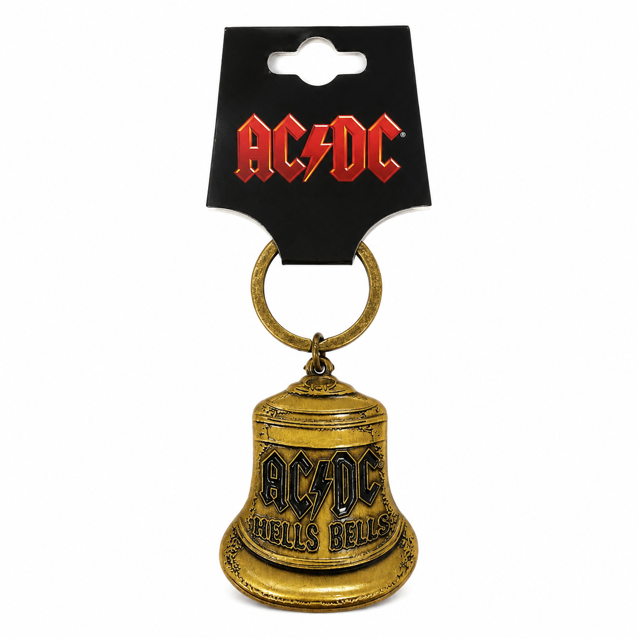 AC/DC "Hells Bells" Gold Bell Keyring