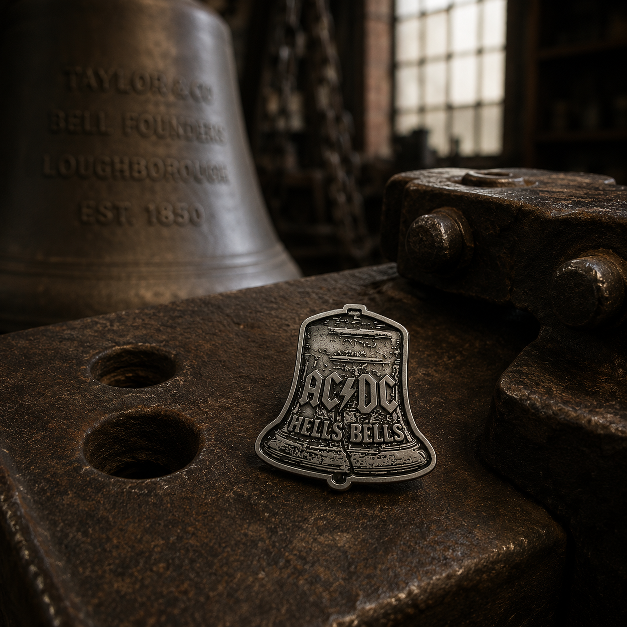 AC/DC "Hells Bells" Pin Badge
