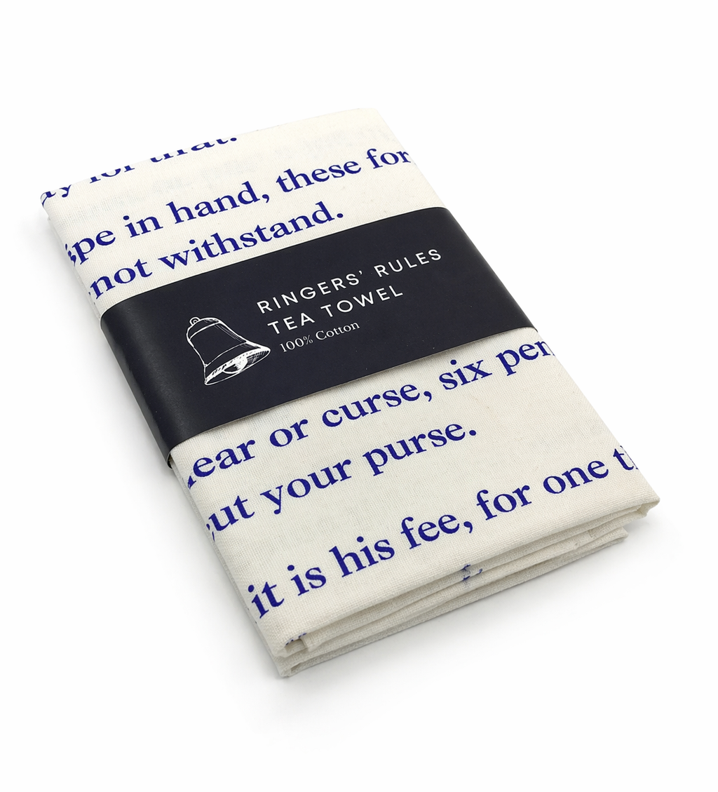 Ringers Rules Tea Towel